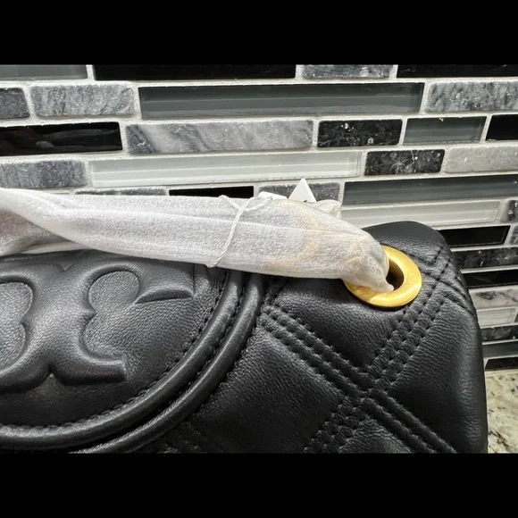 Tory Burch Fleming Convertible Shoulder Bag (Black) NOT FOR SALE - Picture 8 of 13